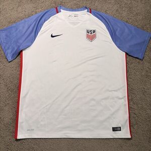 Nike USMNT 2016 Home Soccer Jersey Men's XXL USA Dri-FIT National Team